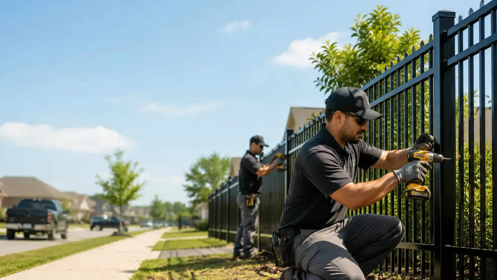 Metal Fence Installation in Campus, IL